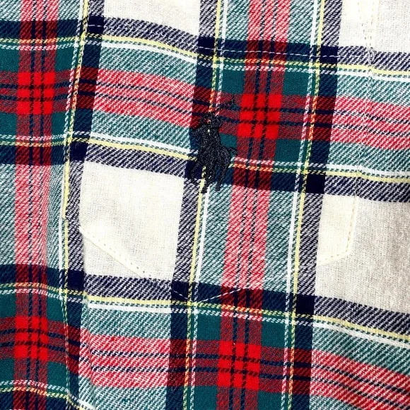 Mens Polo Ralph Lauren Plaid Long Sleeve Button Up Shirt Size Large - Picture 3 of 7